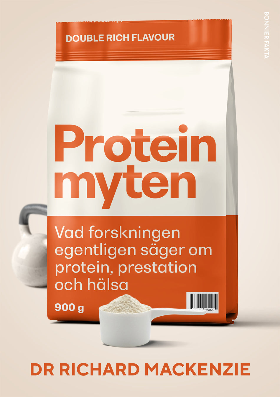 Valokuva kirjasta Dr Richard Mackenzie / Becky Howard Proteinmyten : Vad forskningen egentligen säger om protein, prestation och hälsa, kuuluu tuoteryhmään Ruots muu tieto.