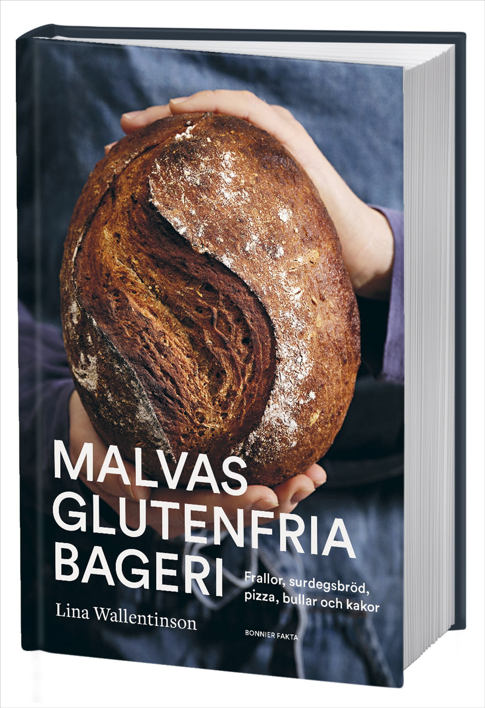 Valokuva kirjasta Lina Wallentinson Malvas glutenfria bageri : Frallor, surdegsbröd, pizza, bullar och kakor., kuuluu tuoteryhmään Ruots harrasteet taide.