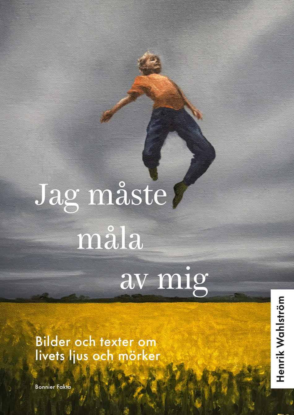 Valokuva kirjasta Henrik Wahlström Jag måste måla av mig, kuuluu tuoteryhmään Ruots muu tieto.