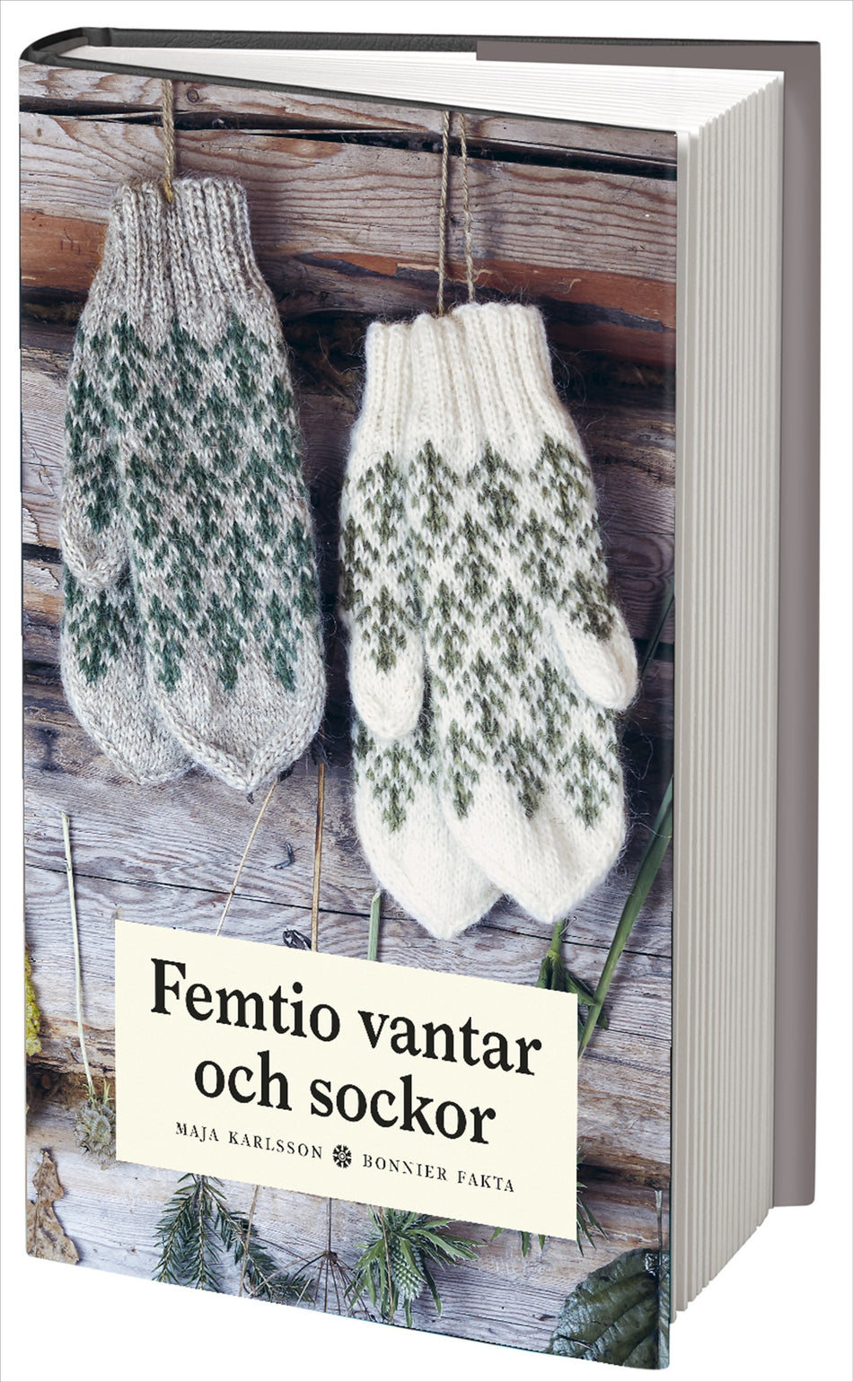 Valokuva kirjasta Maja Karlsson Femtio vantar och sockor, kuuluu tuoteryhmään Ruots harrasteet taide.