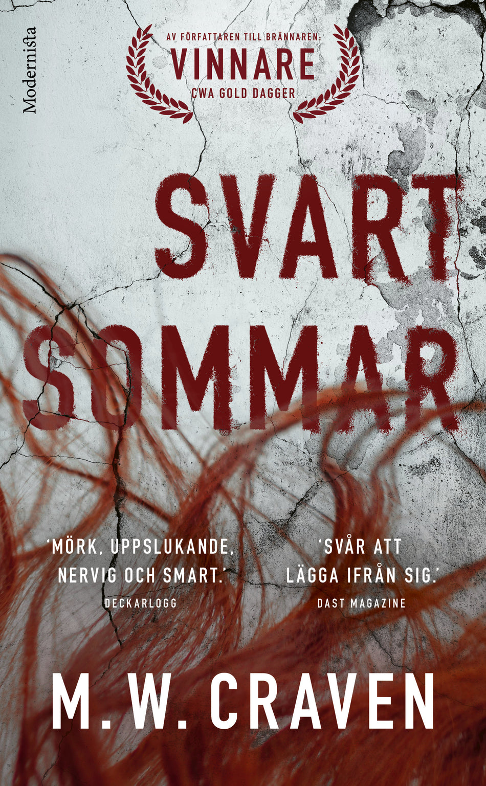 Valokuva kirjasta M. W. Craven Svart sommar, kuuluu tuoteryhmään Ruots kaunokirjat.