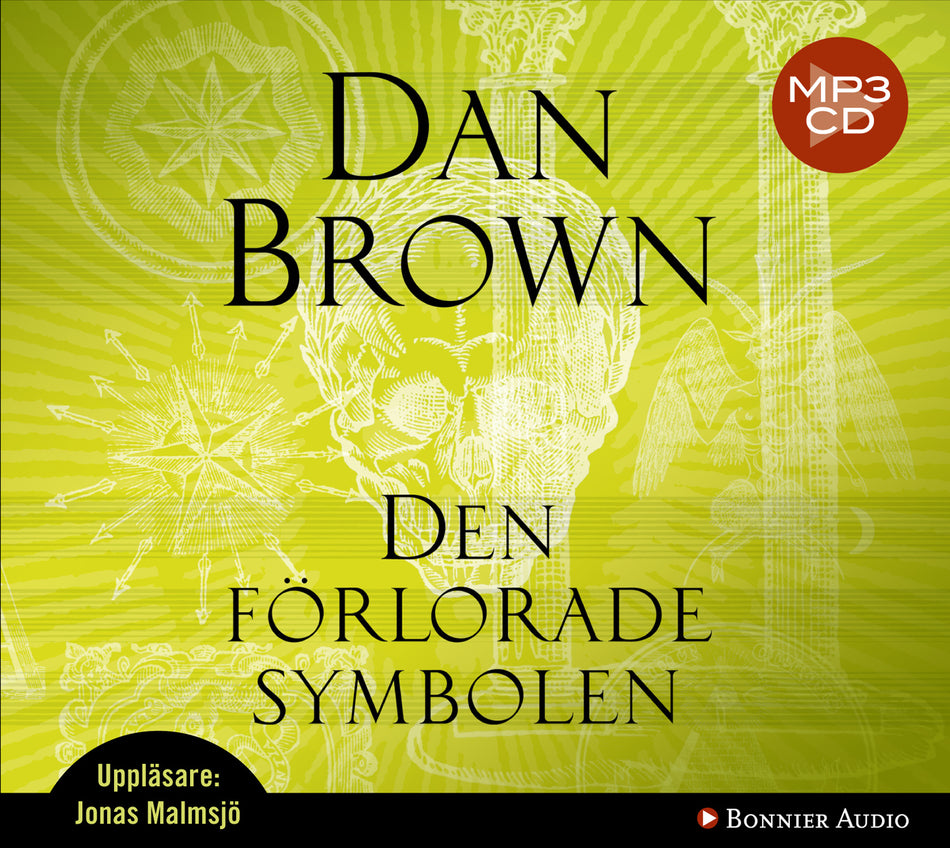 Valokuva kirjasta Dan Brown Den förlorade symbolen, kuuluu tuoteryhmään Ruots kaunokirjat.