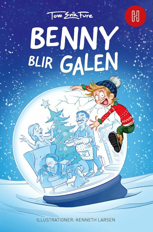 Valokuva kirjasta Tom Erik Fure Benny blir galen, kuuluu tuoteryhmään Ruots lapset nuoret ja sarjakuvat.
