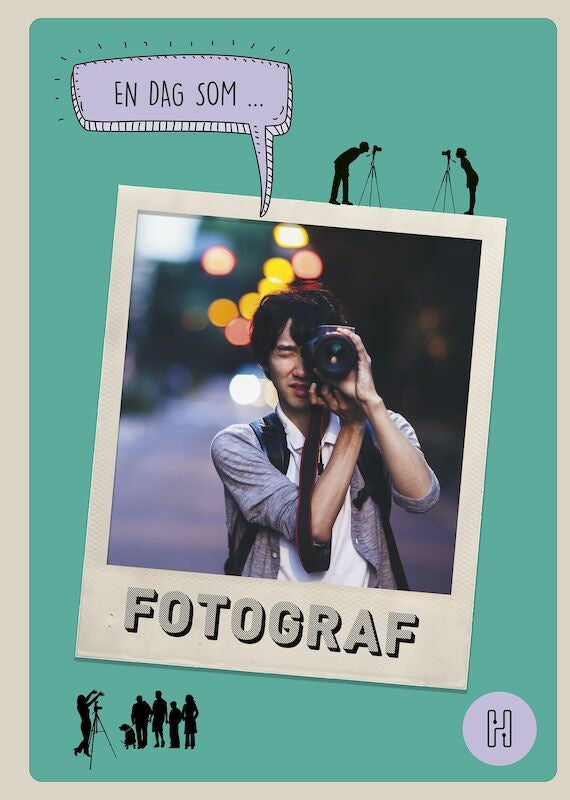 Valokuva kirjasta Oskar Degard En dag som fotograf, kuuluu tuoteryhmään Ruots lapset nuoret ja sarjakuvat.