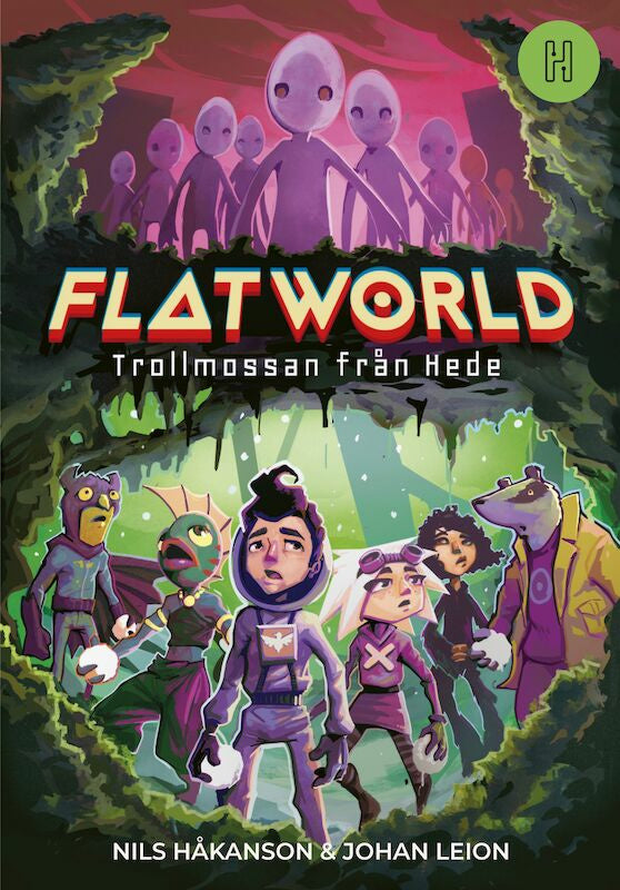 Valokuva kirjasta Nils Håkanson Flatworld - Trollmossan från Hede, kuuluu tuoteryhmään Ruots lapset nuoret ja sarjakuvat.