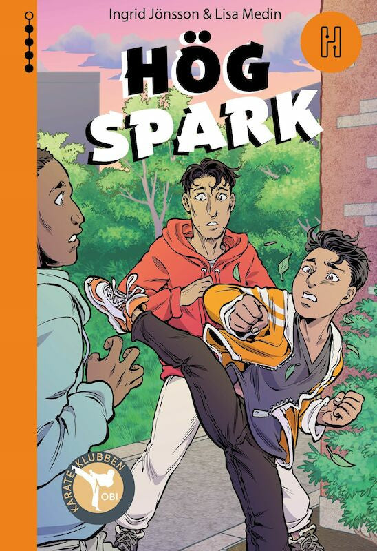 Valokuva kirjasta Ingrid Jönsson Hög spark, kuuluu tuoteryhmään Ruots lapset nuoret ja sarjakuvat.