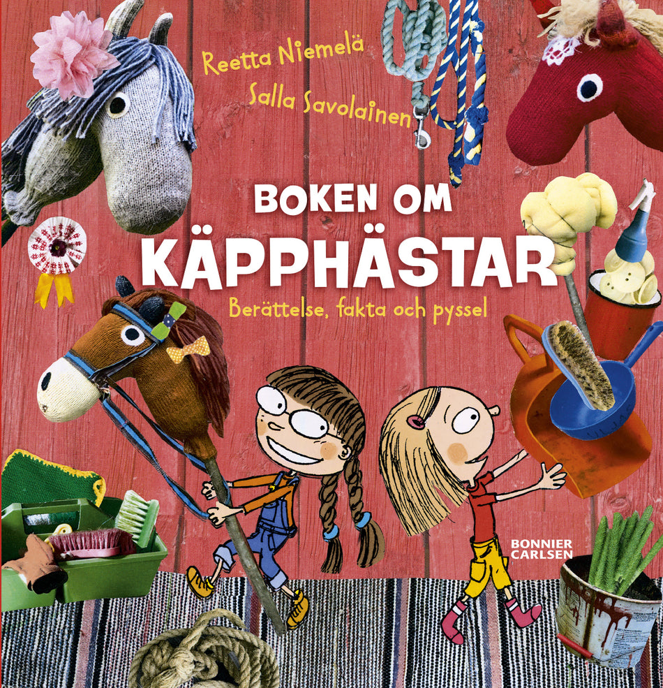 Valokuva kirjasta Reetta Niemelä Boken om käpphästar, kuuluu tuoteryhmään Ruots lapset nuoret ja sarjakuvat.