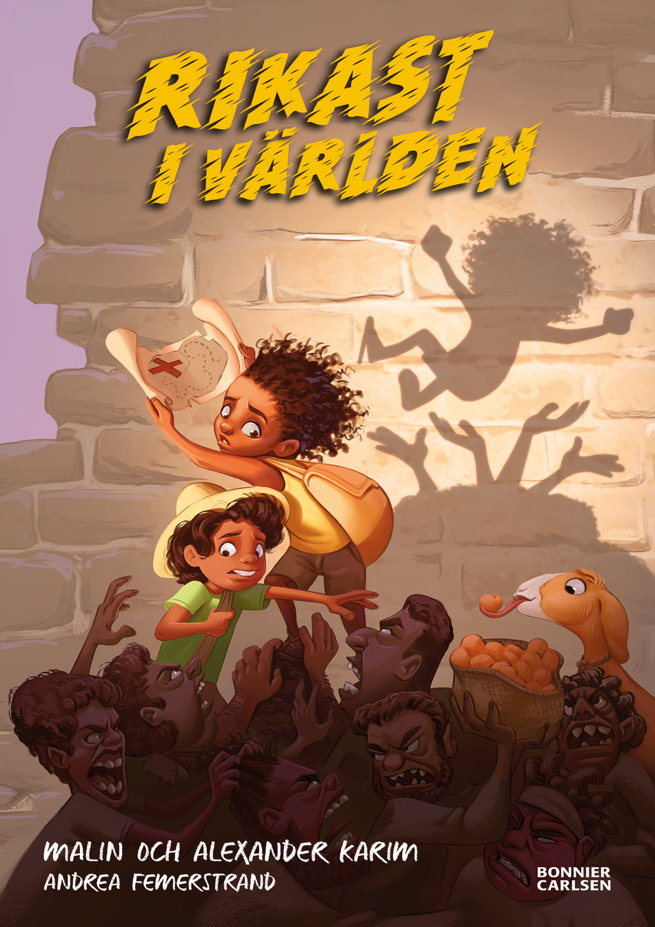 Valokuva kirjasta Alexander Karim / Malin Karim Rikast i världen, kuuluu tuoteryhmään Ruots lapset nuoret ja sarjakuvat.