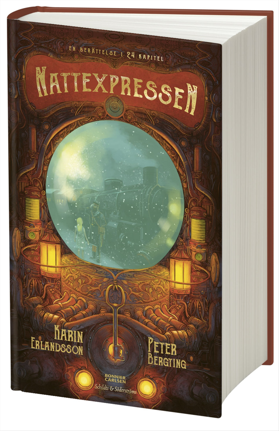 Valokuva kirjasta Karin Erlandsson Nattexpressen, kuuluu tuoteryhmään Ruots lapset nuoret ja sarjakuvat.
