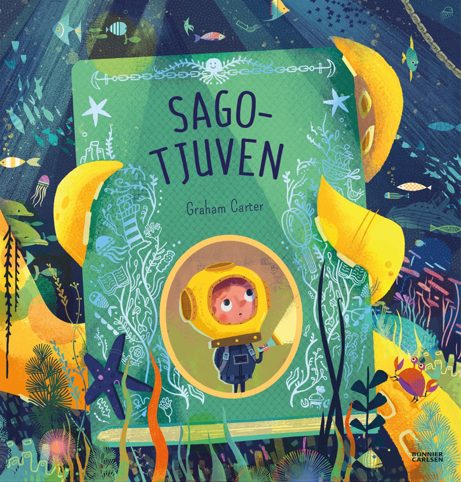 Valokuva kirjasta Graham Carter Sagotjuven, kuuluu tuoteryhmään Ruots lapset nuoret ja sarjakuvat.