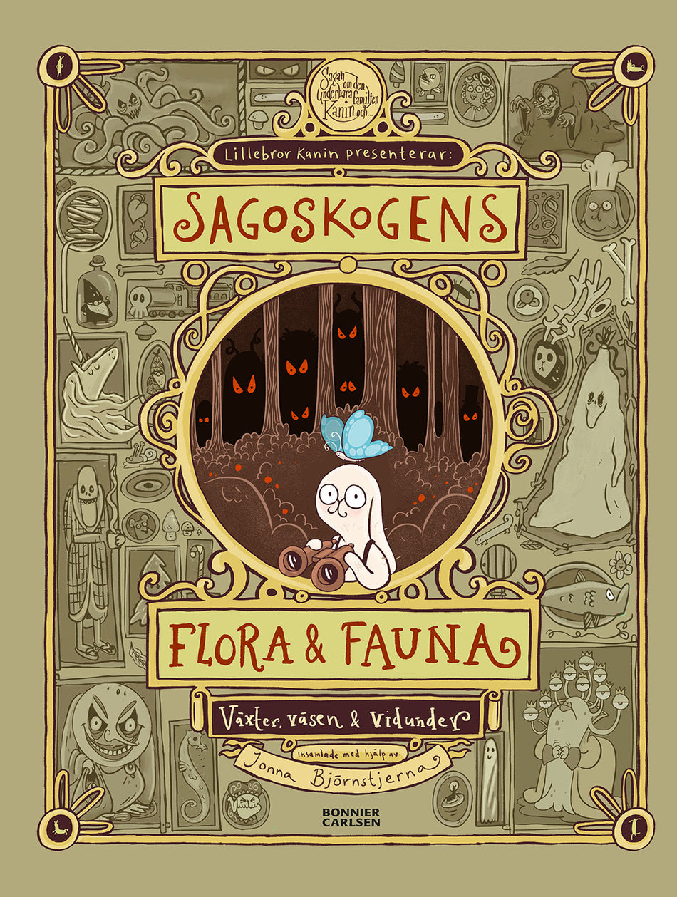 Valokuva kirjasta Jonna Björnstjerna Sagoskogens flora och fauna, kuuluu tuoteryhmään Ruots lapset nuoret ja sarjakuvat.