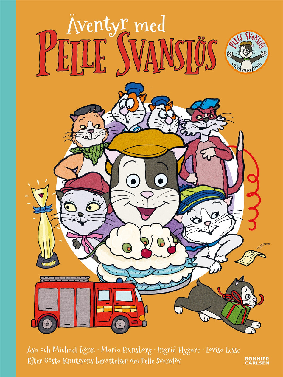 Valokuva kirjasta Gösta Knutsson / Maria Frensborg / Åsa Rönn / Michael Rönn Äventyr med Pelle Svanslös, kuuluu tuoteryhmään Ruots lapset nuoret ja sarjakuvat.