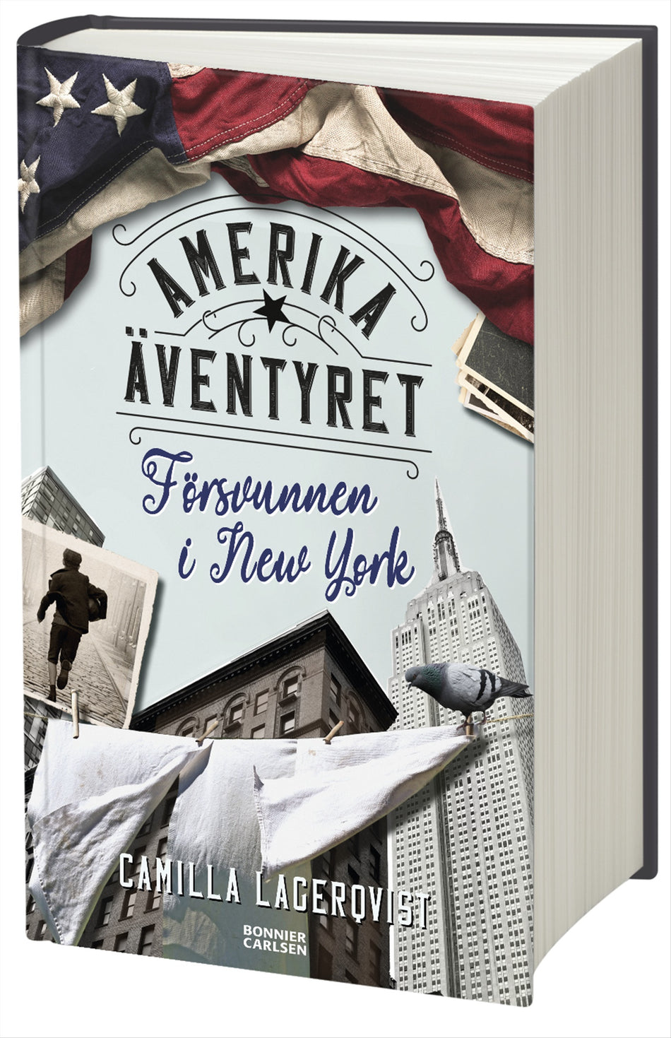 Valokuva kirjasta Camilla Lagerqvist Försvunnen i New York, kuuluu tuoteryhmään Ruots lapset nuoret ja sarjakuvat.