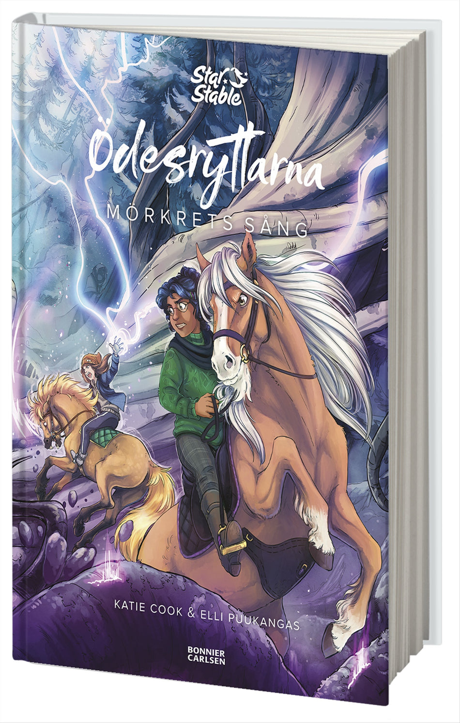 Valokuva kirjasta Katie Cook Ödesryttarna. Mörkrets sång, kuuluu tuoteryhmään Ruots lapset nuoret ja sarjakuvat.