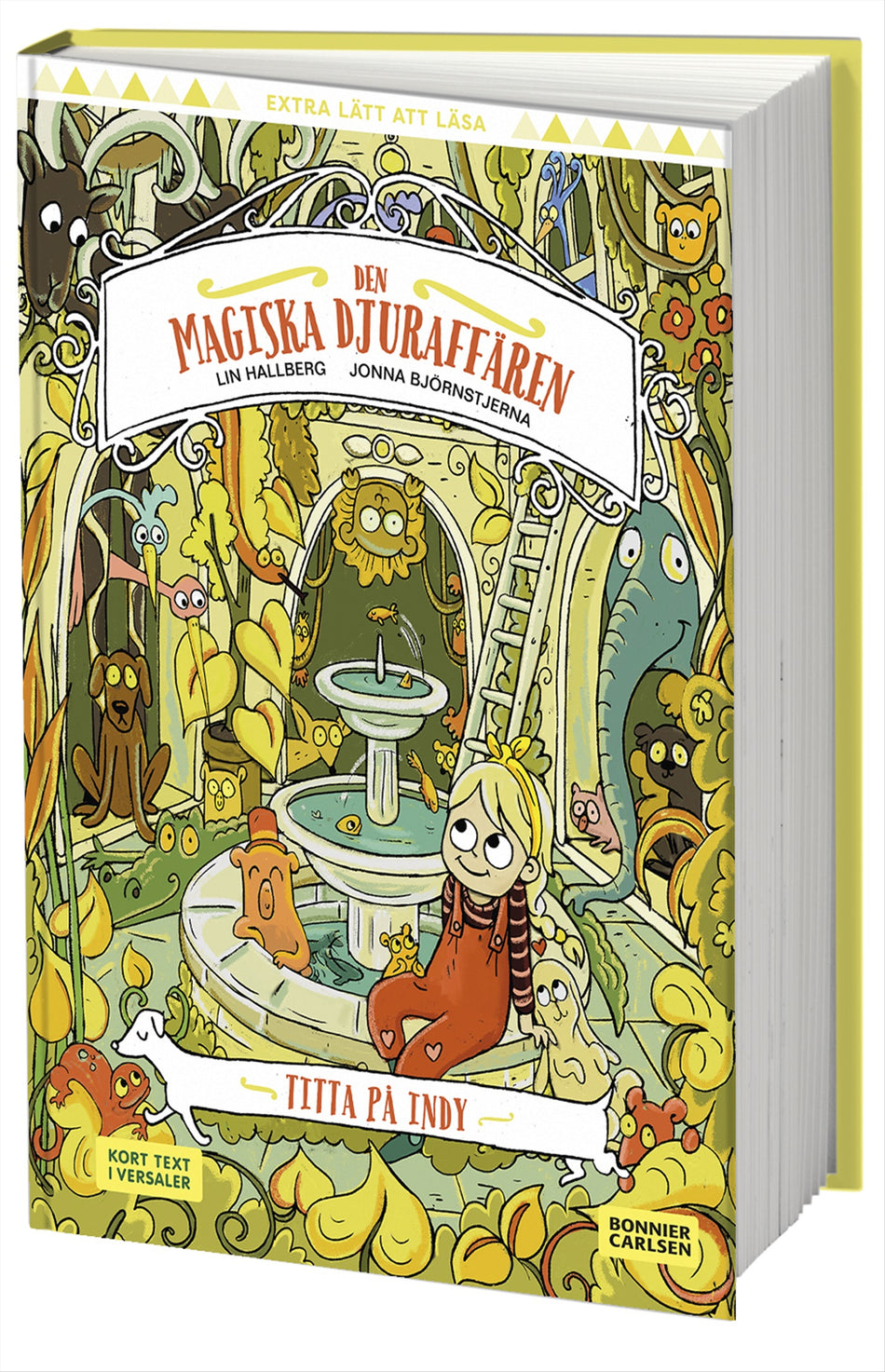 Valokuva kirjasta Lin Hallberg Titta på Indy, kuuluu tuoteryhmään Ruots lapset nuoret ja sarjakuvat.