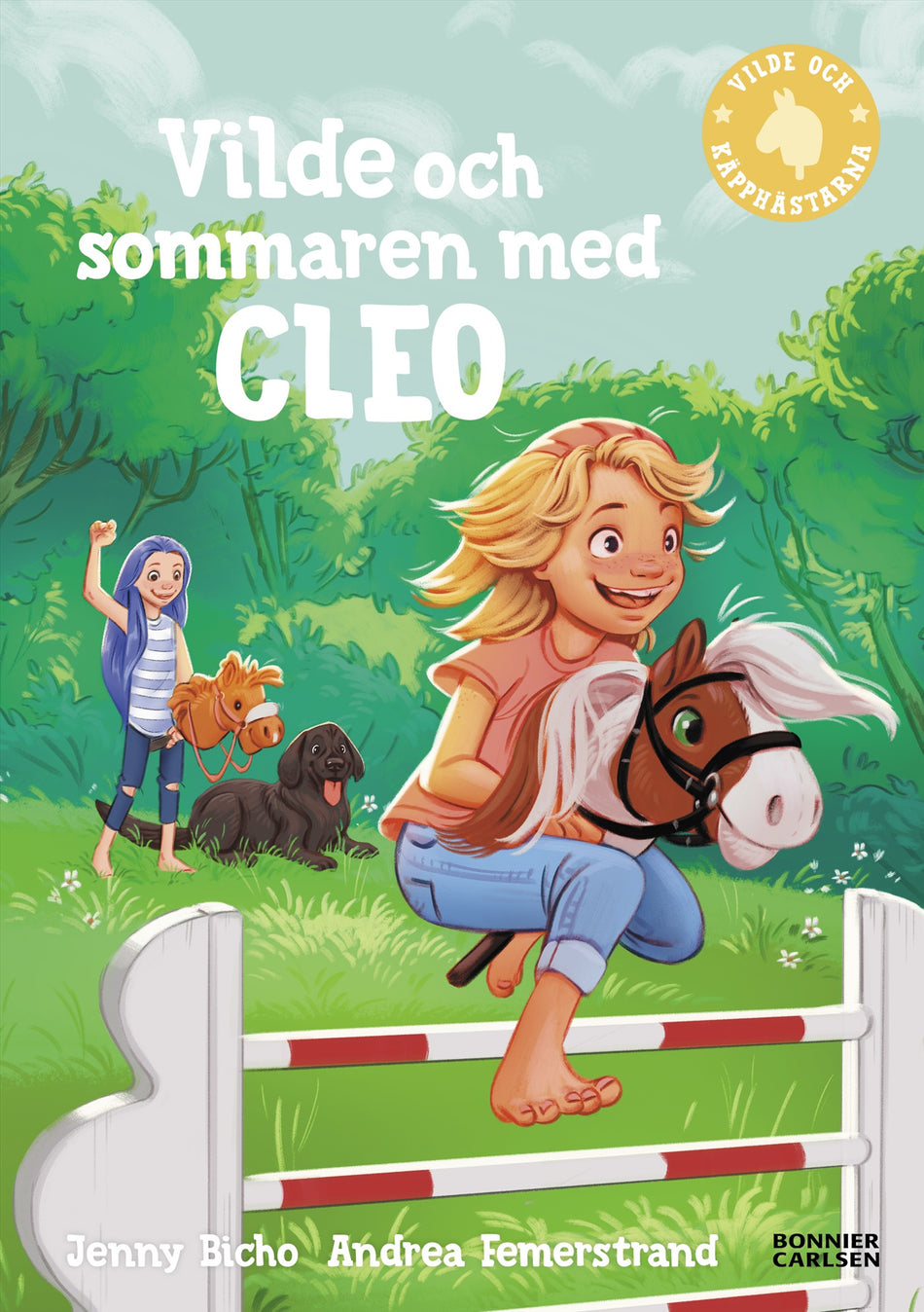 Valokuva kirjasta Jenny Bicho Vilde och sommaren med Cleo, kuuluu tuoteryhmään Ruots lapset nuoret ja sarjakuvat.