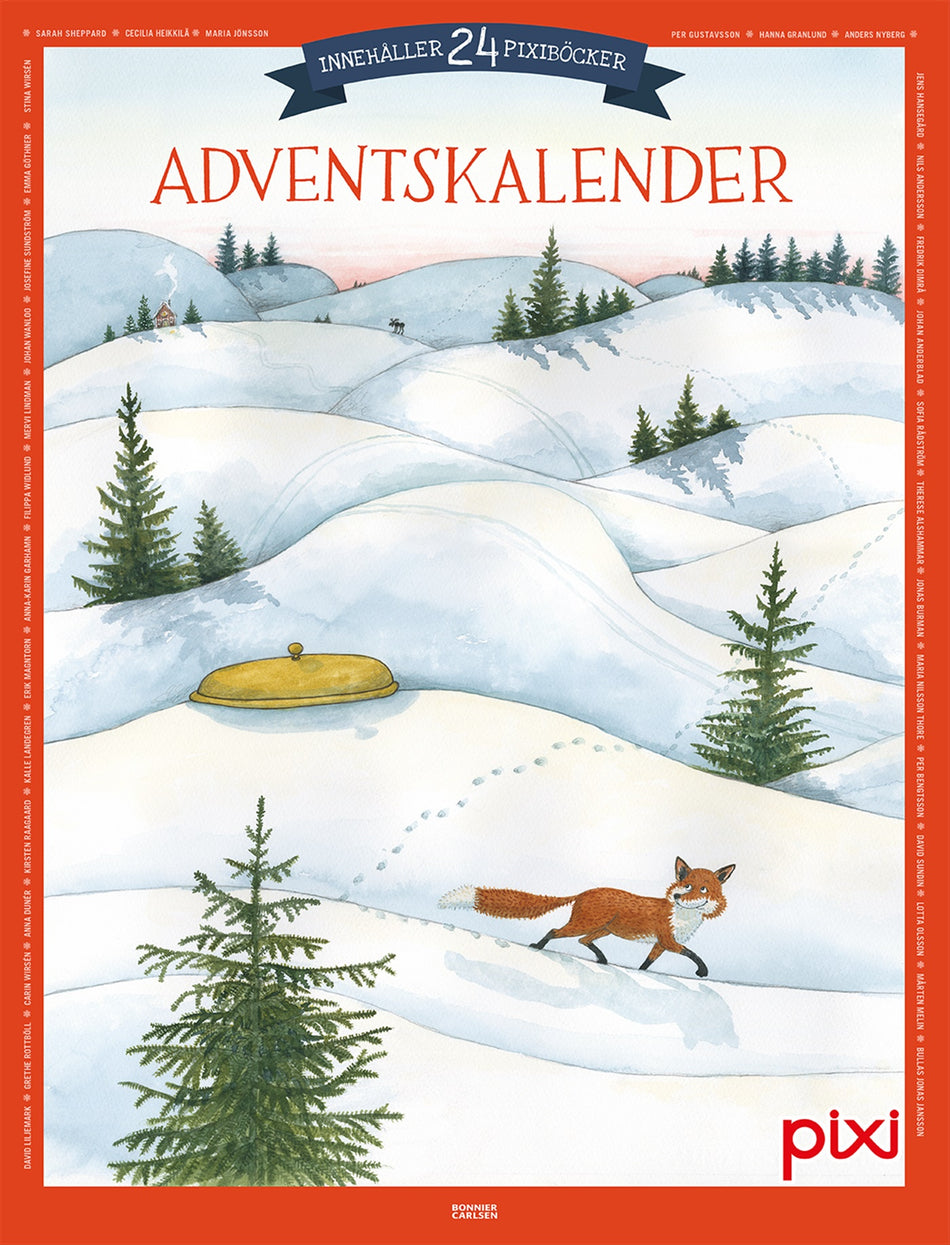 Valokuva kirjasta  Pixi adventskalender – Maria Nilsson Thore, kuuluu tuoteryhmään Ruots lapset nuoret ja sarjakuvat.