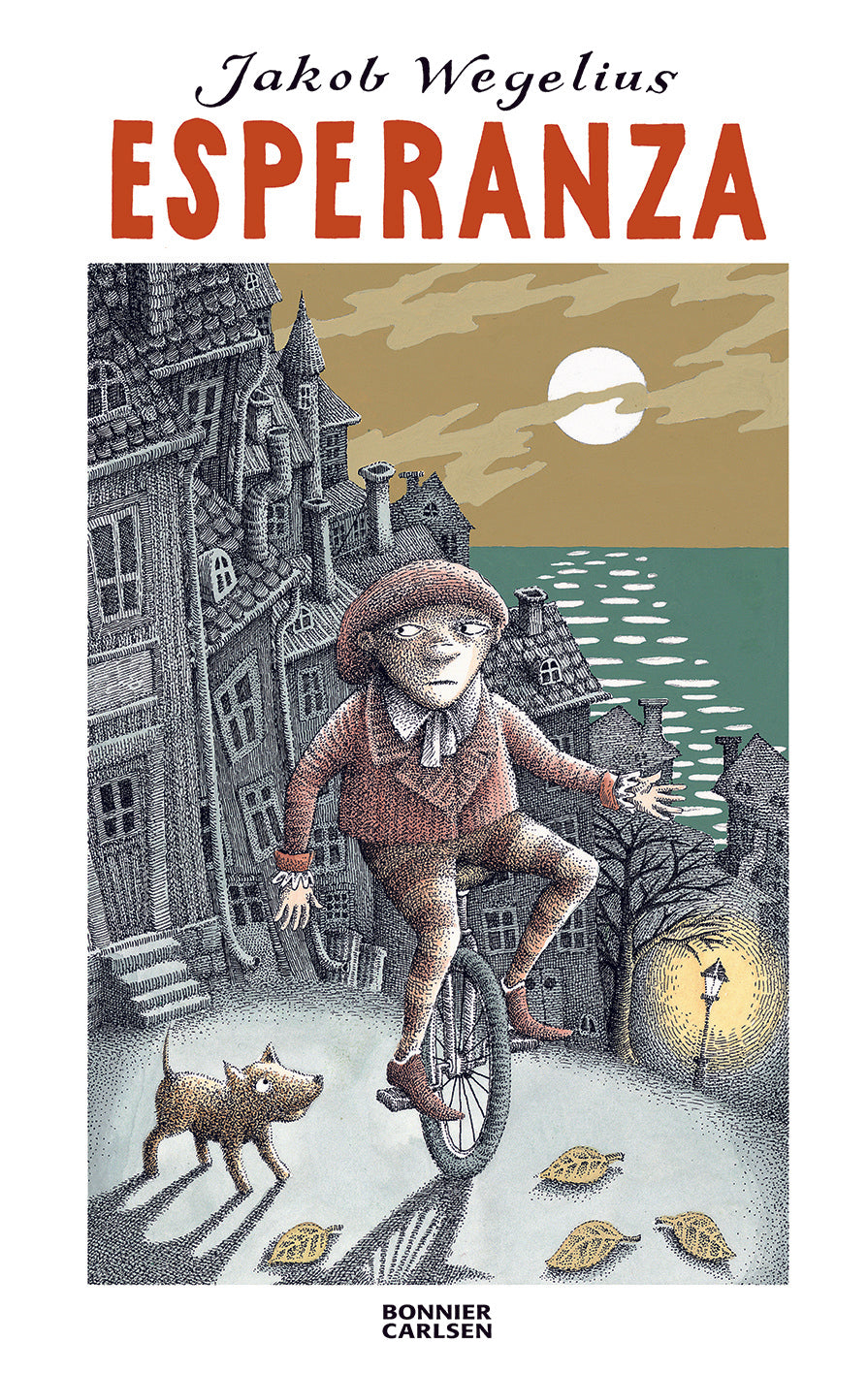 Valokuva kirjasta Jakob Wegelius Esperanza, kuuluu tuoteryhmään Ruots lapset nuoret ja sarjakuvat.