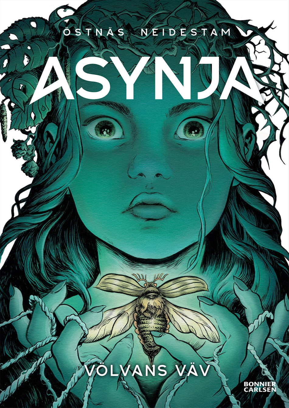 Valokuva kirjasta Elisabeth Östnäs Völvans väv, kuuluu tuoteryhmään Ruots lapset nuoret ja sarjakuvat.