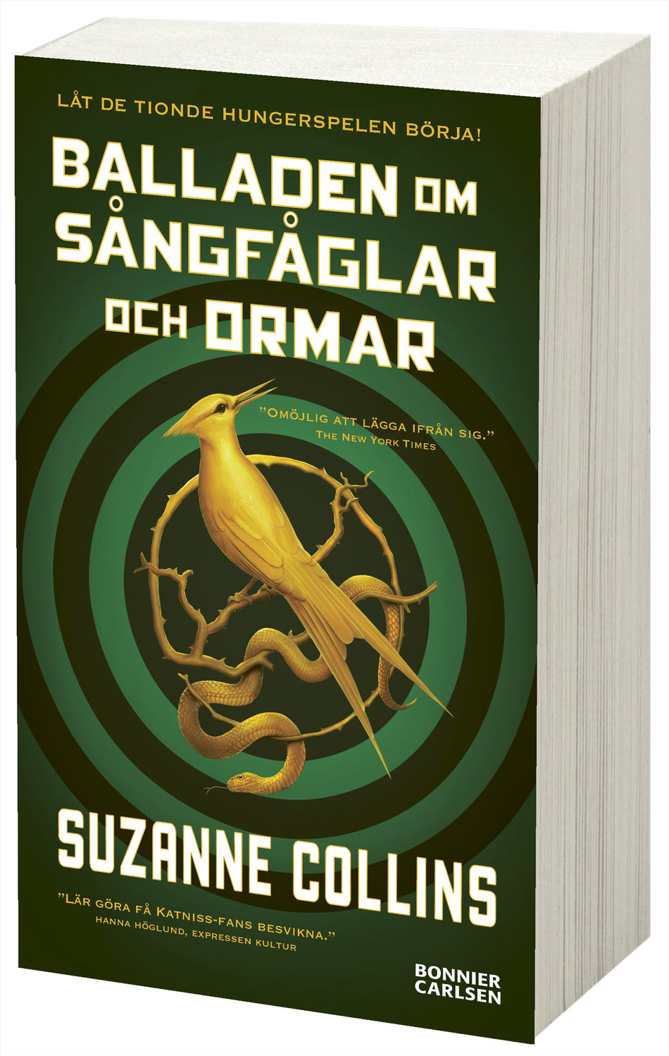 Valokuva kirjasta Suzanne Collins Balladen om sångfåglar och ormar, kuuluu tuoteryhmään Ruots lapset nuoret ja sarjakuvat.