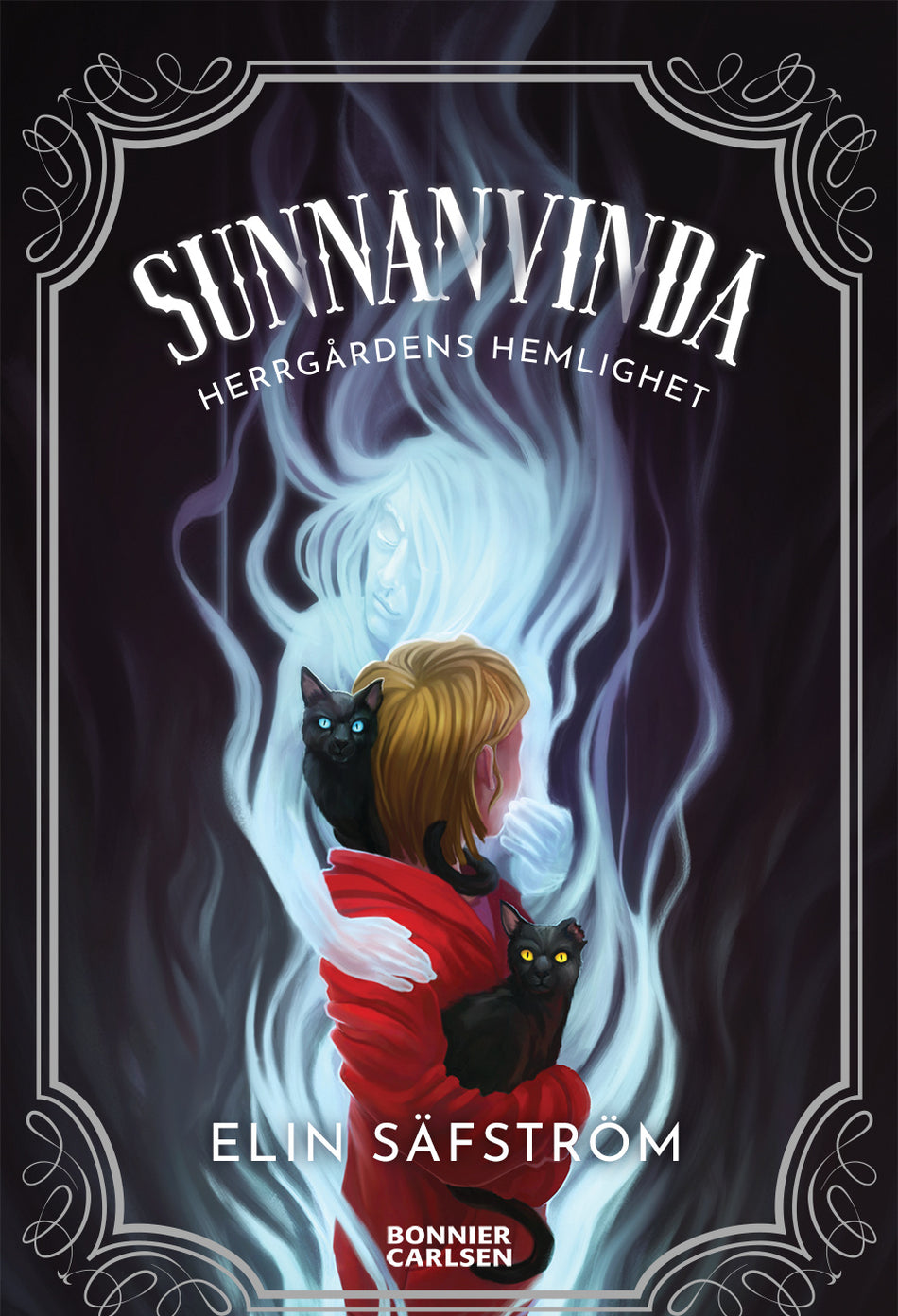 Valokuva kirjasta Elin Säfström Herrgårdens hemlighet, kuuluu tuoteryhmään Ruots lapset nuoret ja sarjakuvat.