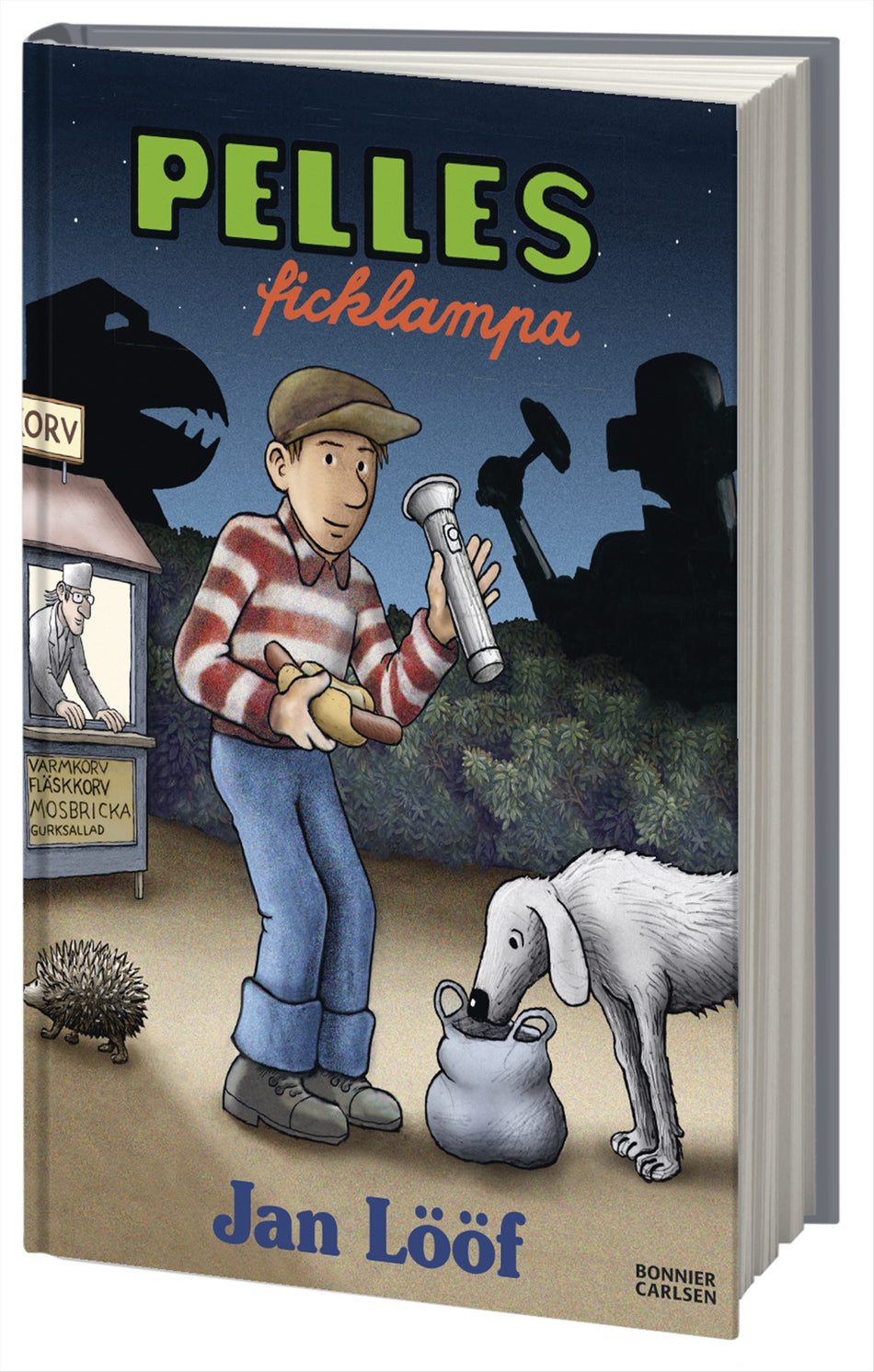 Valokuva kirjasta Jan Lööf Pelles ficklampa, kuuluu tuoteryhmään Ruots lapset nuoret ja sarjakuvat.