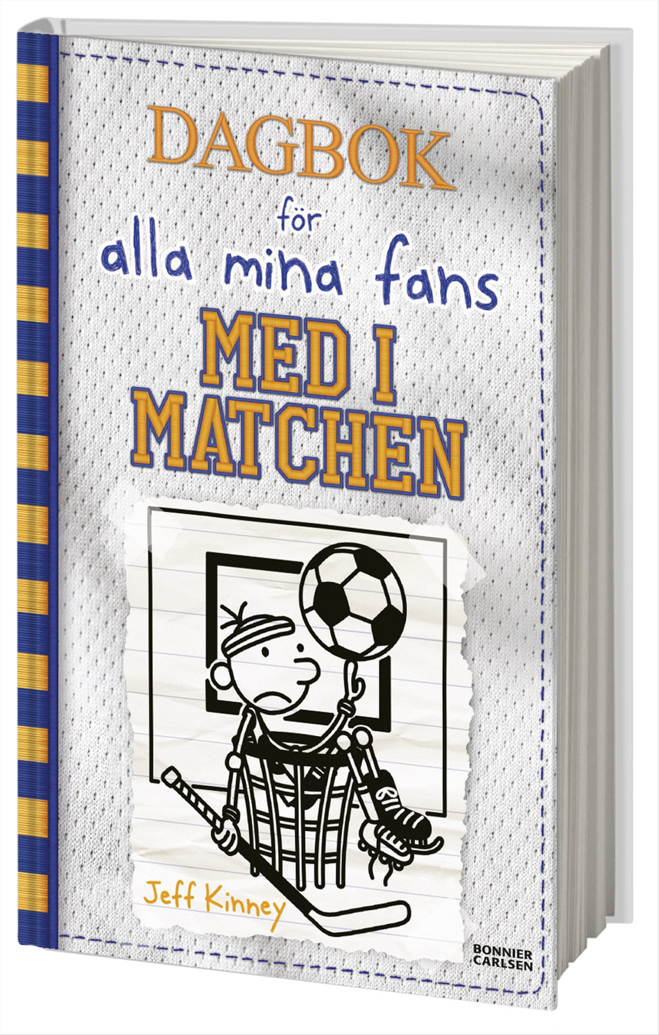 Valokuva kirjasta Jeff Kinney Med i matchen, kuuluu tuoteryhmään Ruots lapset nuoret ja sarjakuvat.