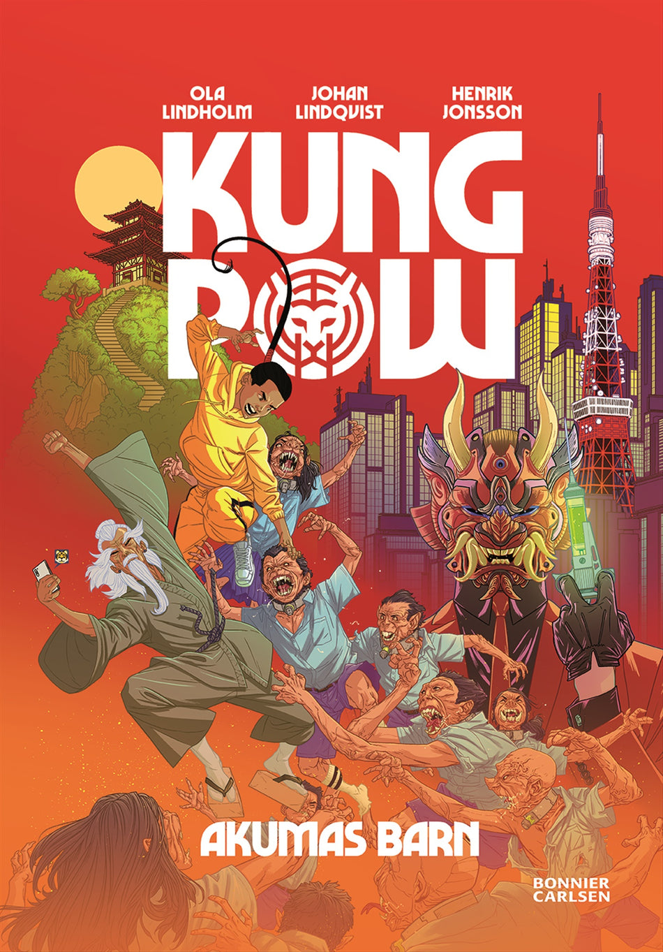 Valokuva kirjasta Ola Lindholm / Johan Lindqvist Akumas barn, kuuluu tuoteryhmään Ruots lapset nuoret ja sarjakuvat.