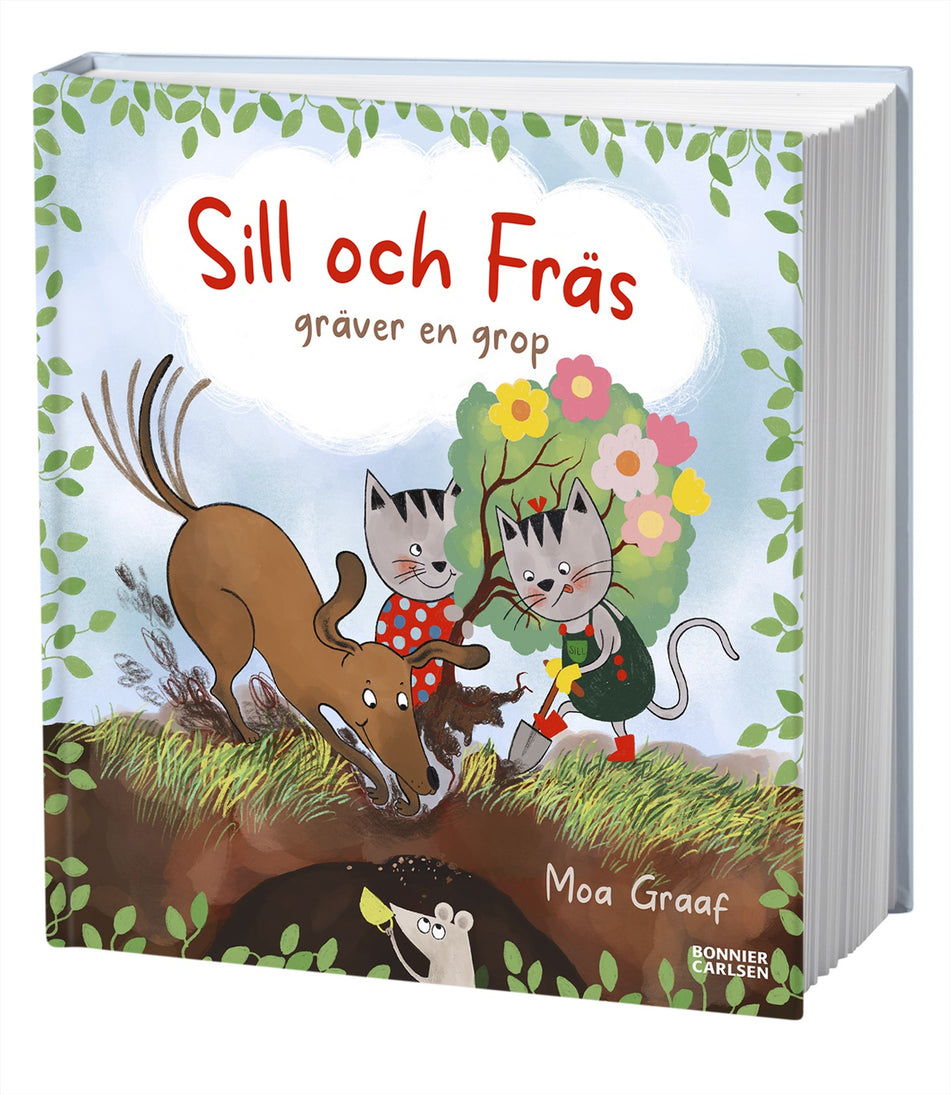 Valokuva kirjasta Moa Graaf Sill och fräs gräver en grop, kuuluu tuoteryhmään Ruots lapset nuoret ja sarjakuvat.