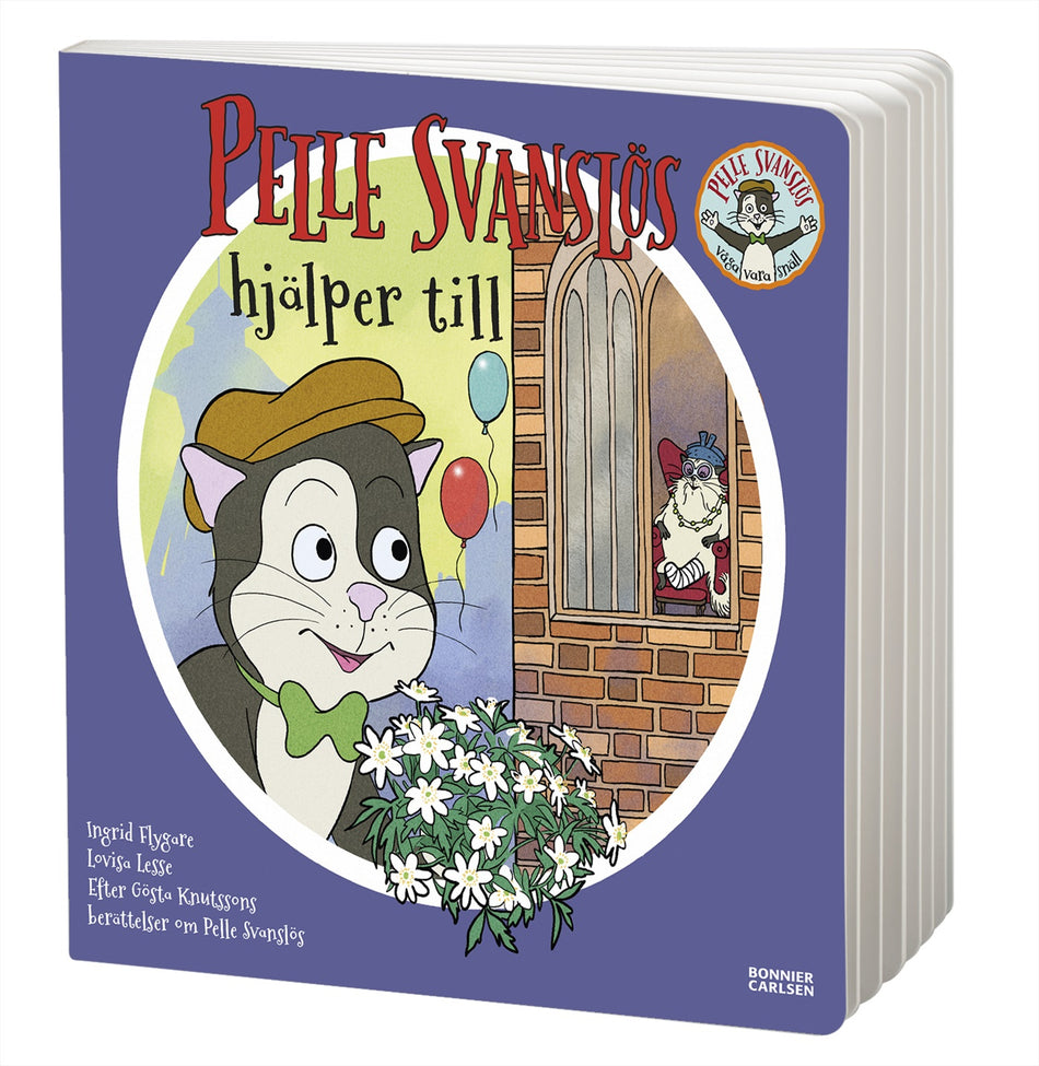 Valokuva kirjasta Gösta Knutsson / Ingrid Flygare Pelle Svanslös hjälper till, kuuluu tuoteryhmään Ruots lapset nuoret ja sarjakuvat.