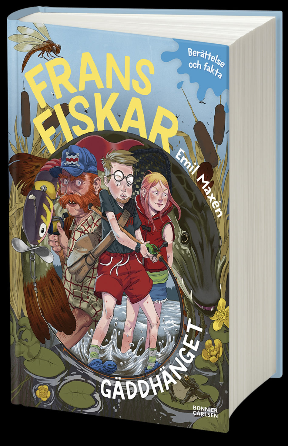 Valokuva kirjasta Emil Maxén Frans fiskar : gäddhänget, kuuluu tuoteryhmään Ruots lapset nuoret ja sarjakuvat.