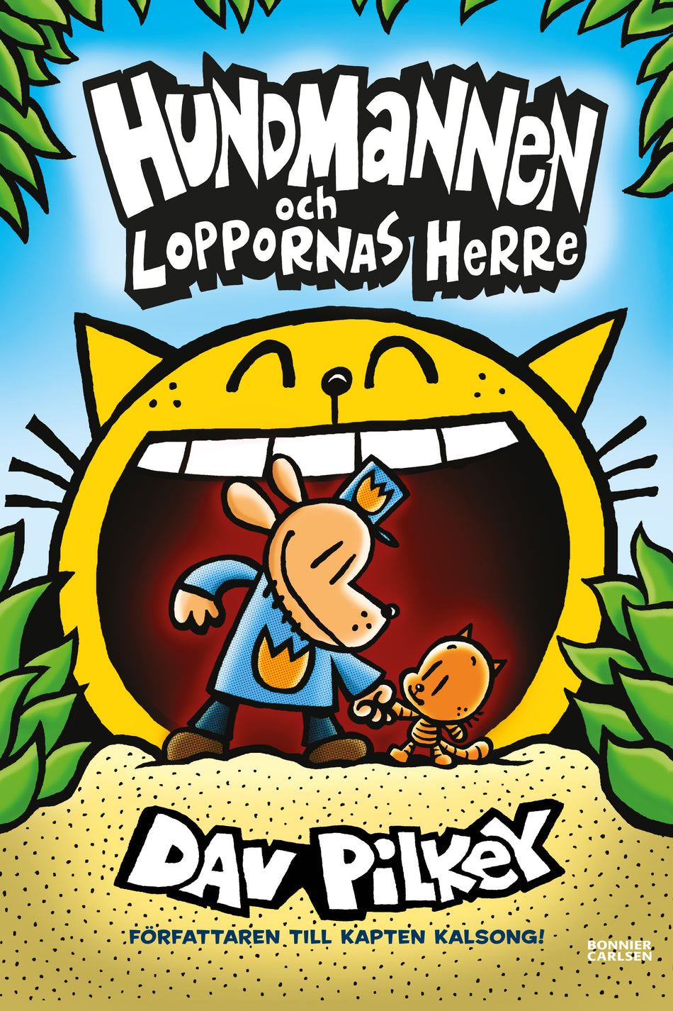 Valokuva kirjasta Dav Pilkey Hundmannen och Loppornas herre, kuuluu tuoteryhmään Ruots lapset nuoret ja sarjakuvat.