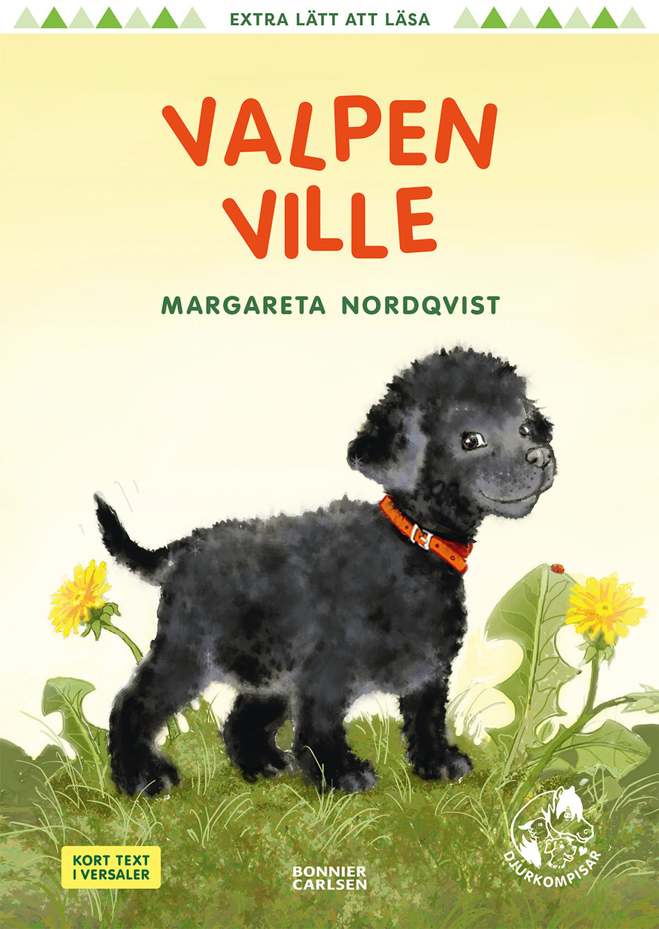 Valokuva kirjasta Margareta Nordqvist Valpen Ville, kuuluu tuoteryhmään Ruots lapset nuoret ja sarjakuvat.