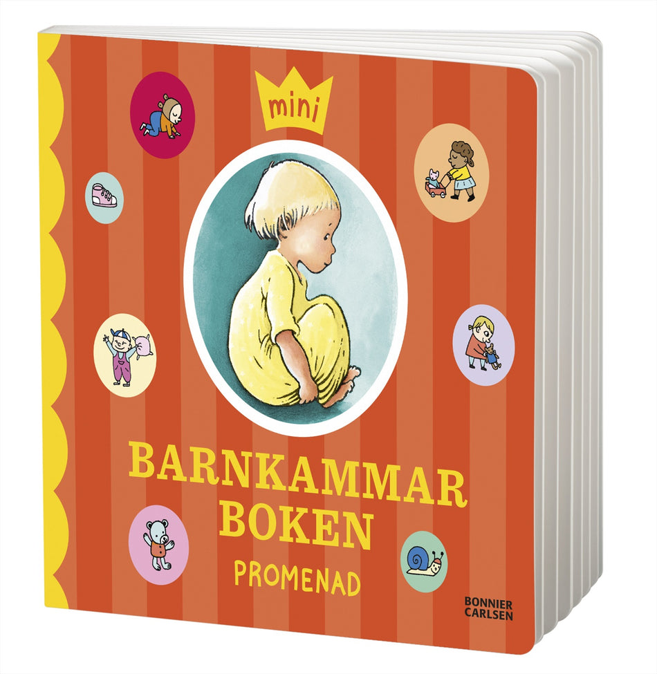 Valokuva kirjasta  Minibarnkammarboken. Promenad, kuuluu tuoteryhmään Ruots lapset nuoret ja sarjakuvat.