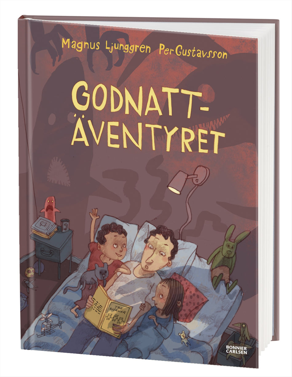 Valokuva kirjasta Magnus Ljunggren / Per Gustavsson Godnattäventyret, kuuluu tuoteryhmään Ruots lapset nuoret ja sarjakuvat.