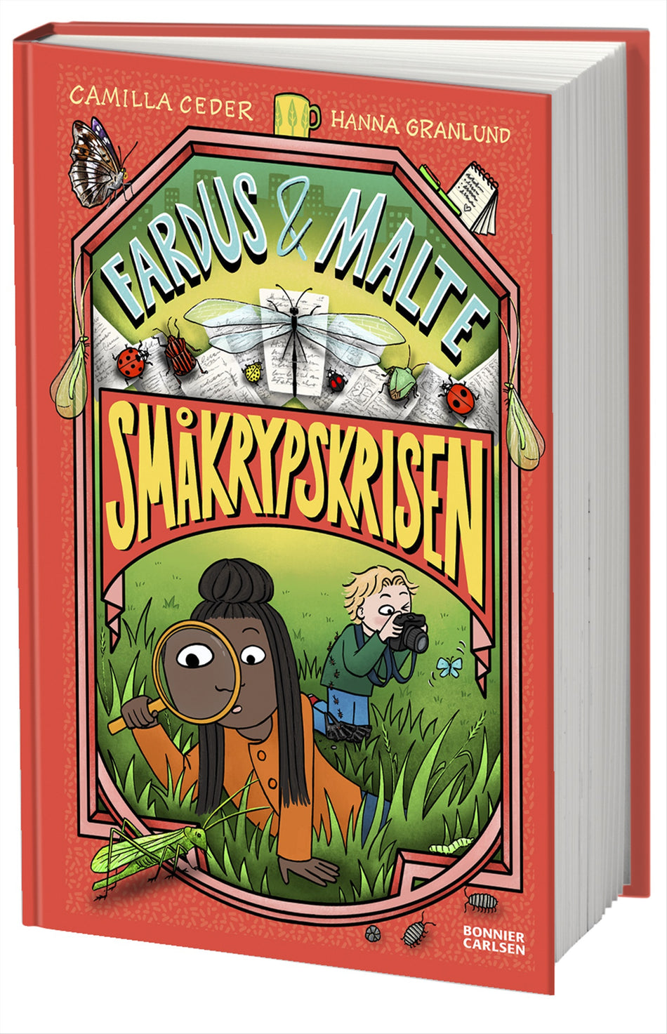 Valokuva kirjasta Camilla Ceder Småkrypskrisen, kuuluu tuoteryhmään Ruots lapset nuoret ja sarjakuvat.