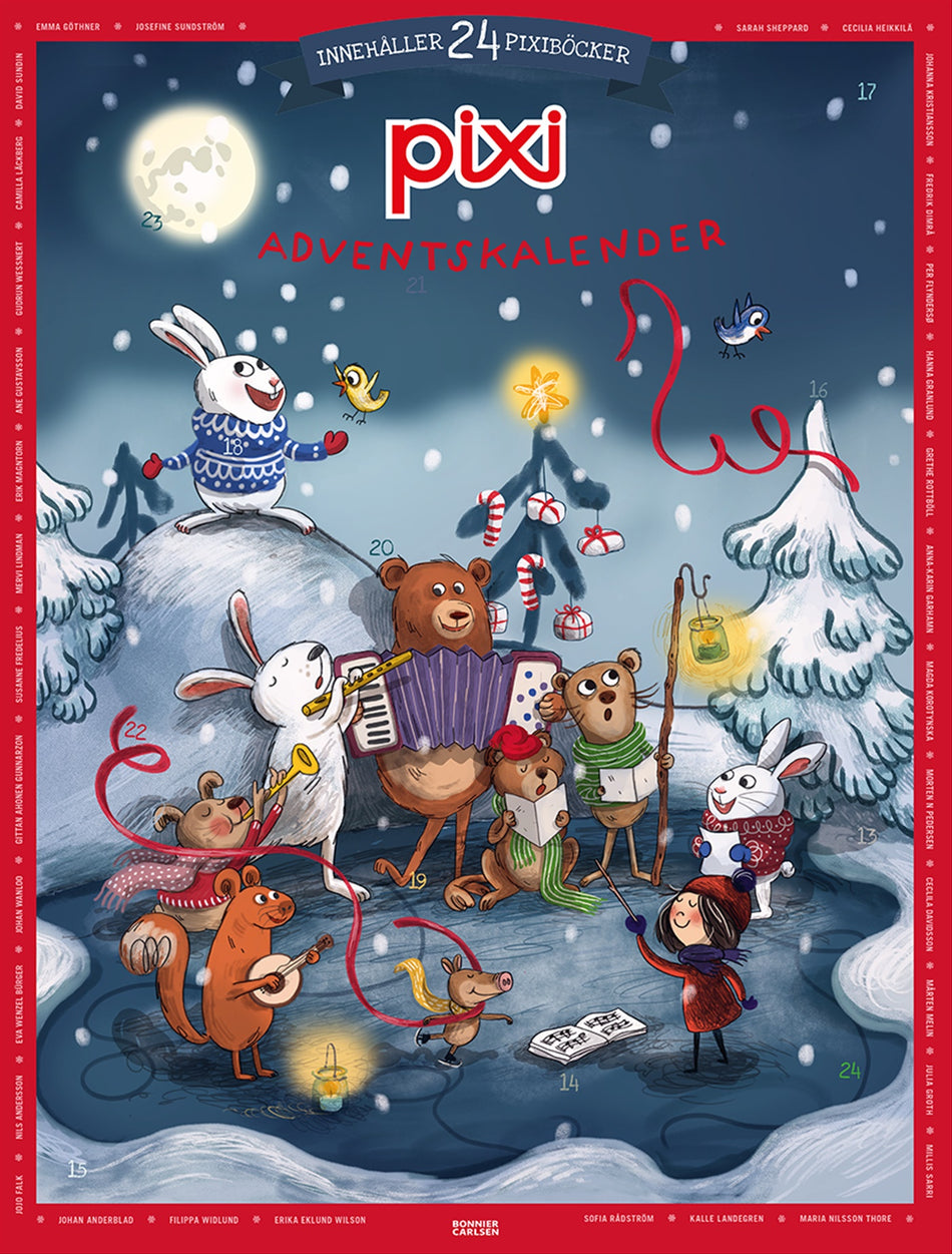 Valokuva kirjasta  Pixi adventskalender Emma Göthner, kuuluu tuoteryhmään Ruots lapset nuoret ja sarjakuvat.