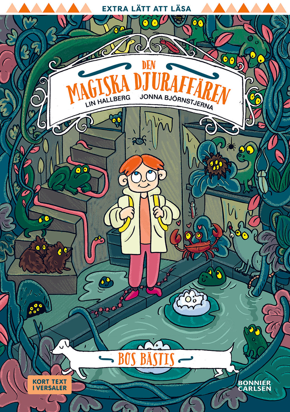 Valokuva kirjasta Lin Hallberg Bos bästis, kuuluu tuoteryhmään Ruots lapset nuoret ja sarjakuvat.