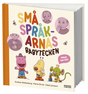 Småspråkarnas babytecken - pekbok med film