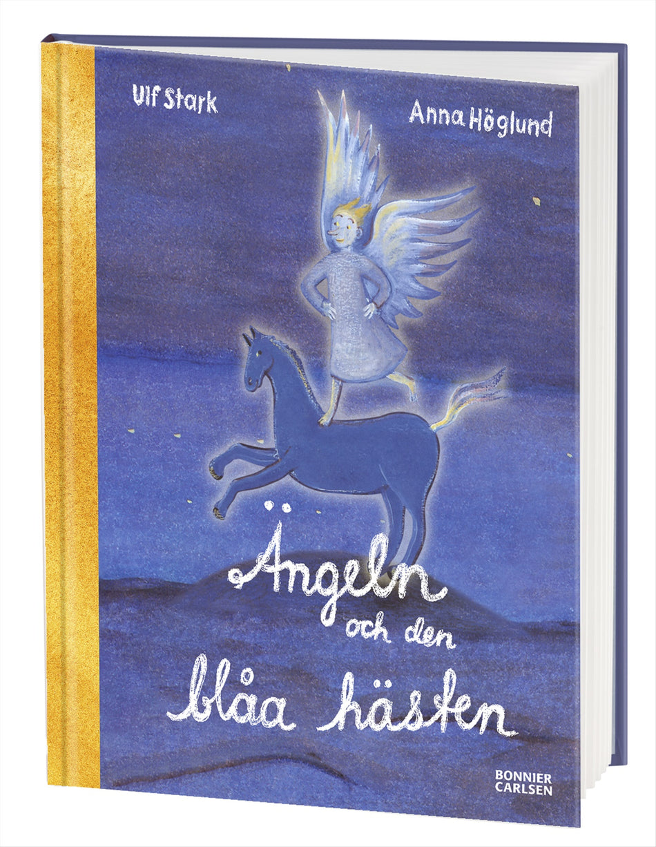 Valokuva kirjasta Ulf Stark Ängeln och den Blåa Hästen, kuuluu tuoteryhmään Ruots lapset nuoret ja sarjakuvat.