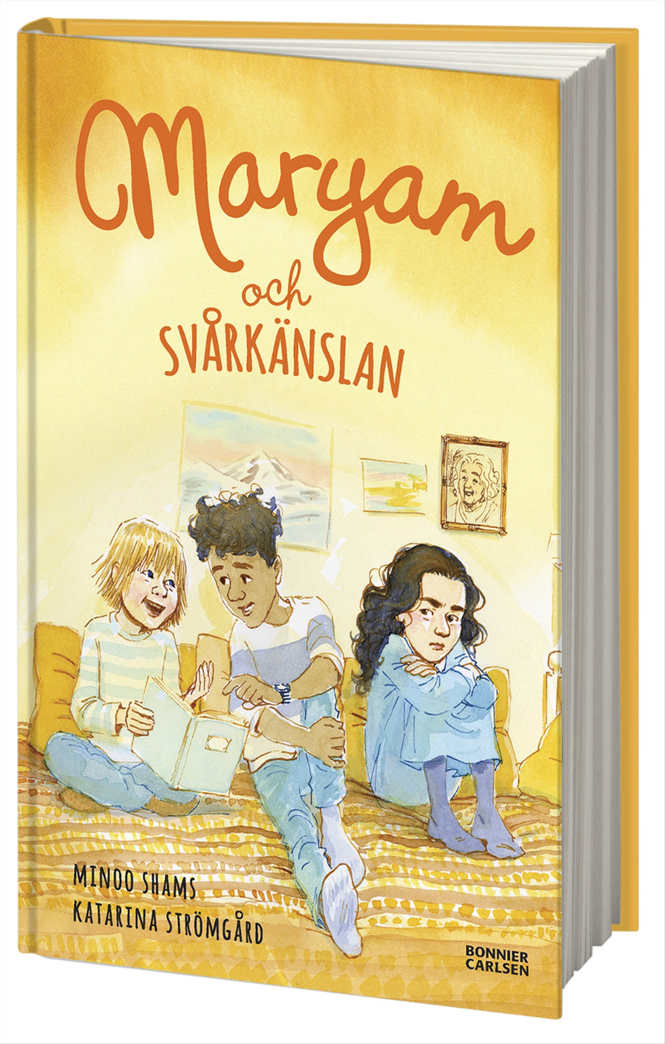 Valokuva kirjasta Minoo Shams Maryam och svårkänslan, kuuluu tuoteryhmään Ruots lapset nuoret ja sarjakuvat.