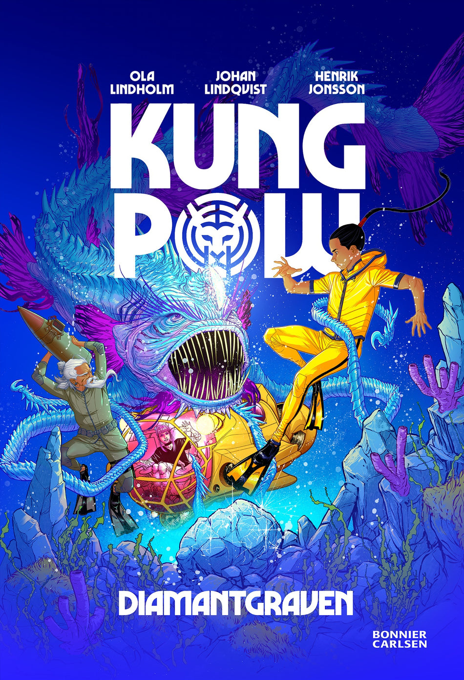 Valokuva kirjasta Ola Lindholm / Johan Lindqvist Diamantgraven, kuuluu tuoteryhmään Ruots lapset nuoret ja sarjakuvat.