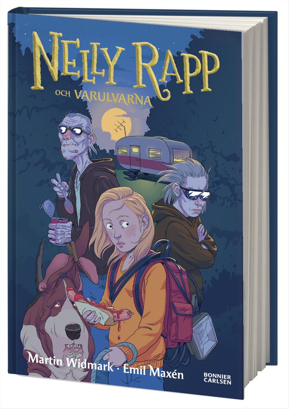 Valokuva kirjasta Martin Widmark Nelly Rapp och varulvarna, kuuluu tuoteryhmään Ruots lapset nuoret ja sarjakuvat.