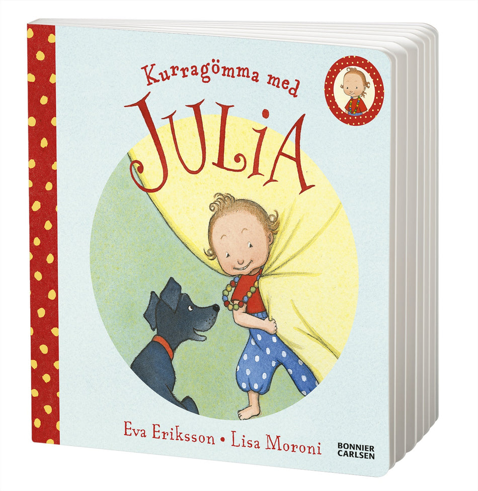 Valokuva kirjasta Eva Eriksson / Lisa Moroni Kurragömma med Julia, kuuluu tuoteryhmään Ruots lapset nuoret ja sarjakuvat.
