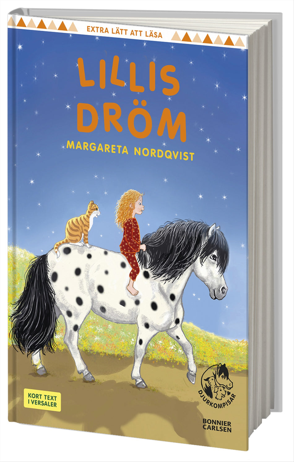 Valokuva kirjasta Margareta Nordqvist Lillis dröm, kuuluu tuoteryhmään Ruots lapset nuoret ja sarjakuvat.