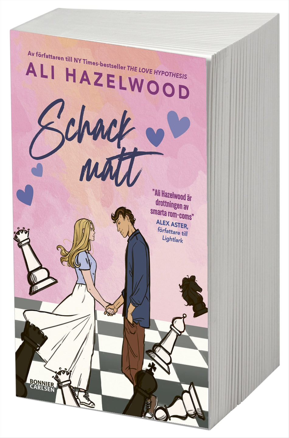 Valokuva kirjasta Ali Hazelwood Schackmatt, kuuluu tuoteryhmään Ruots lapset nuoret ja sarjakuvat.