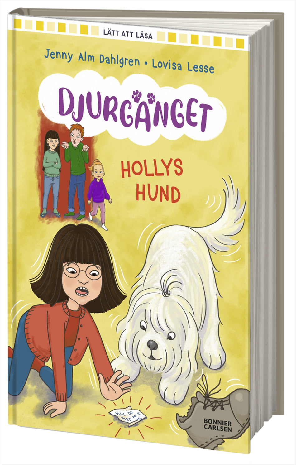 Valokuva kirjasta Jenny Alm Dahlgren Hollys hund, kuuluu tuoteryhmään Ruots lapset nuoret ja sarjakuvat.