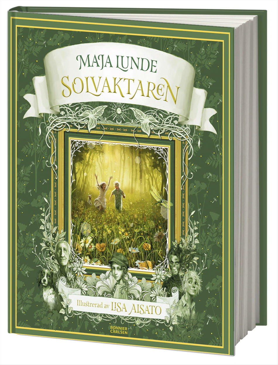 Valokuva kirjasta Maja Lunde Solvaktaren, kuuluu tuoteryhmään Ruots lapset nuoret ja sarjakuvat.