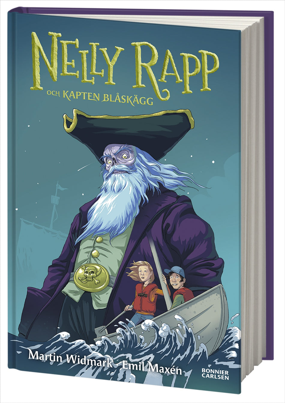 Valokuva kirjasta Martin Widmark Nelly Rapp och kapten Blåskägg, kuuluu tuoteryhmään Ruots lapset nuoret ja sarjakuvat.