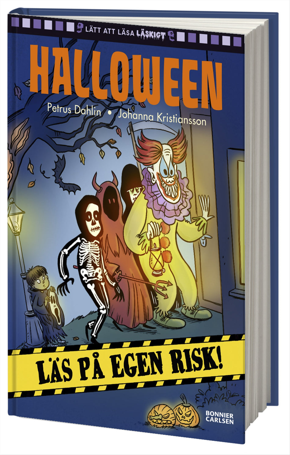 Valokuva kirjasta Petrus Dahlin Halloween, kuuluu tuoteryhmään Ruots lapset nuoret ja sarjakuvat.
